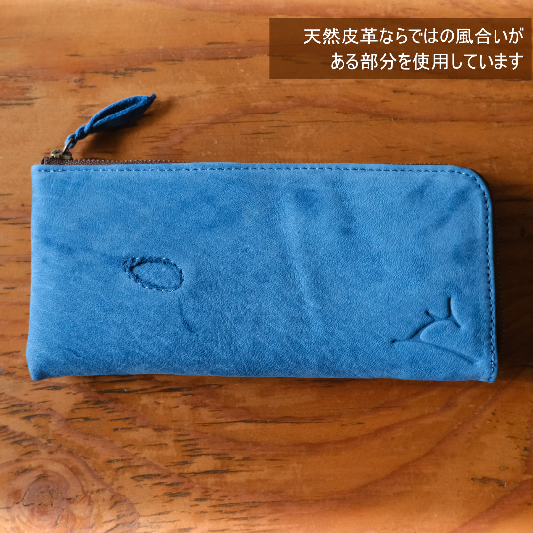 ENISICA 端鹿L字ファスナー長財布 ハジッカ【ご予約・納期最長3ヶ月】
