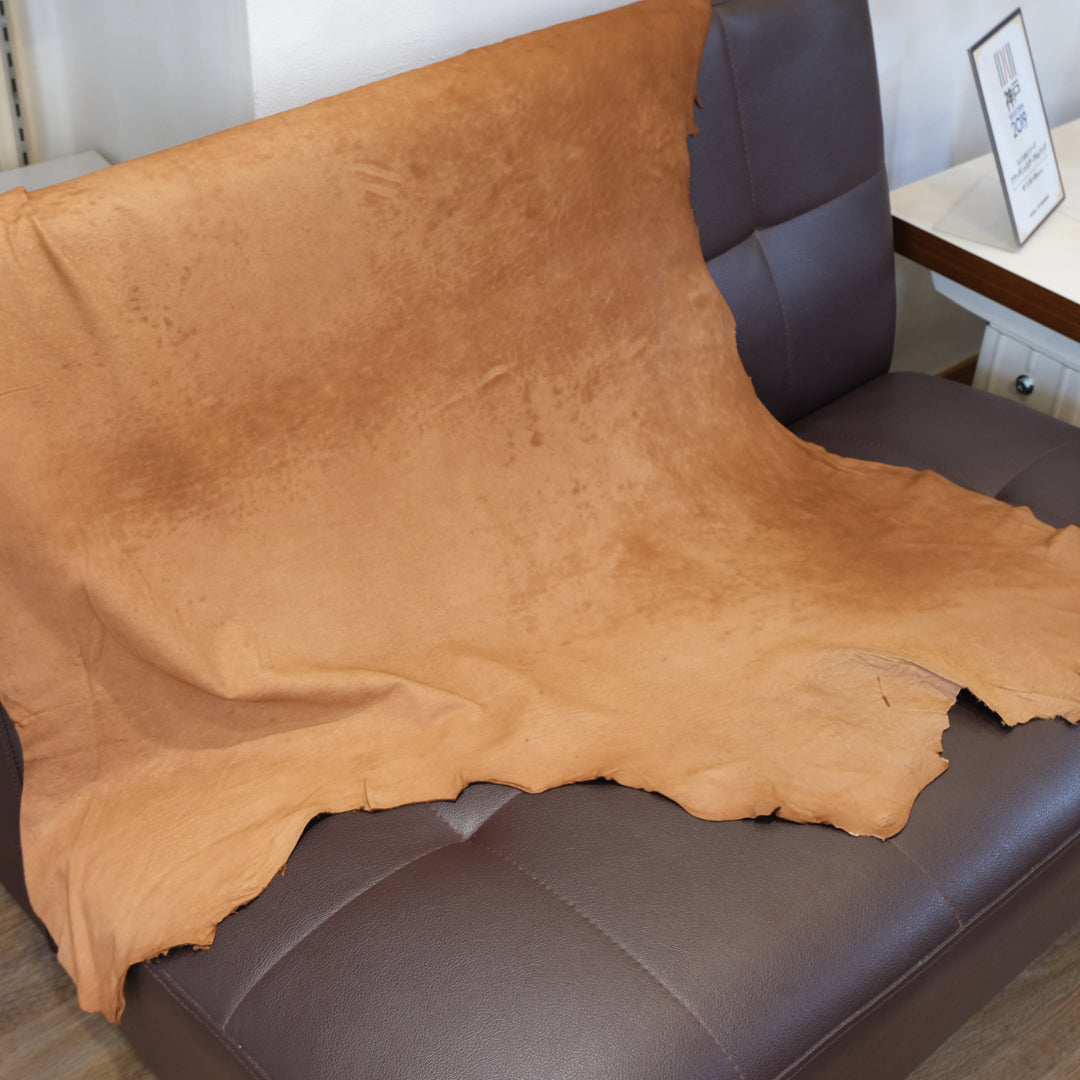 【2025/11/11(火) 11:15AM】国産ジビエ鹿革 丸巾着作りワークショップ ご予約 【初級】