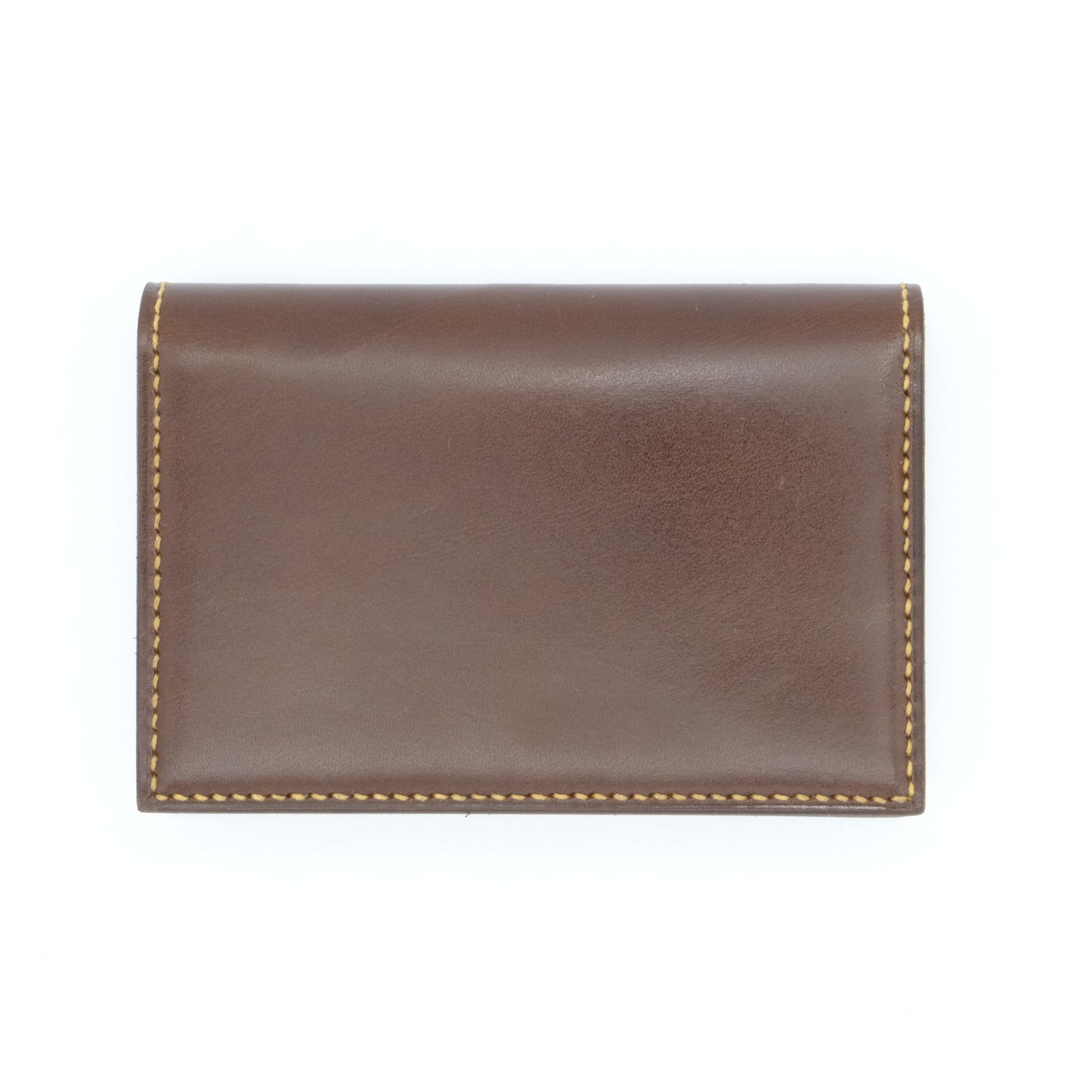 K.EZAWA 牛革カードケース イタリア植物タンニンなめし