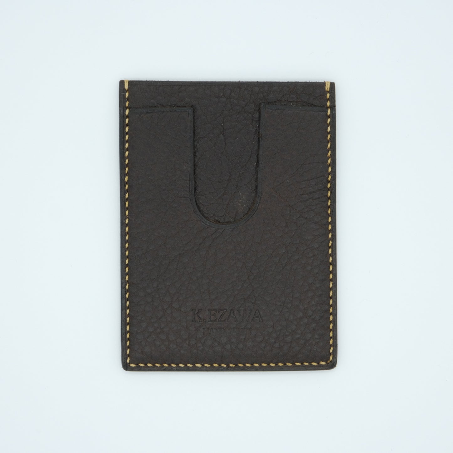 K.EZAWA 牛革パスケース