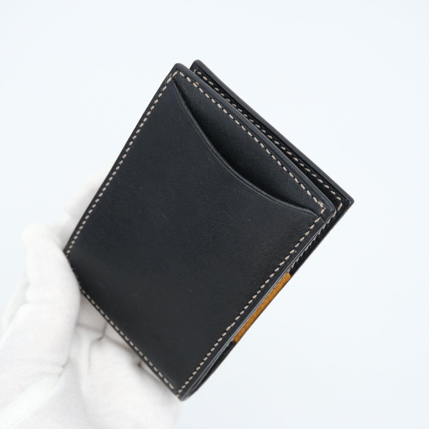 K.EZAWA 牛革長方形ボックス型コインケース