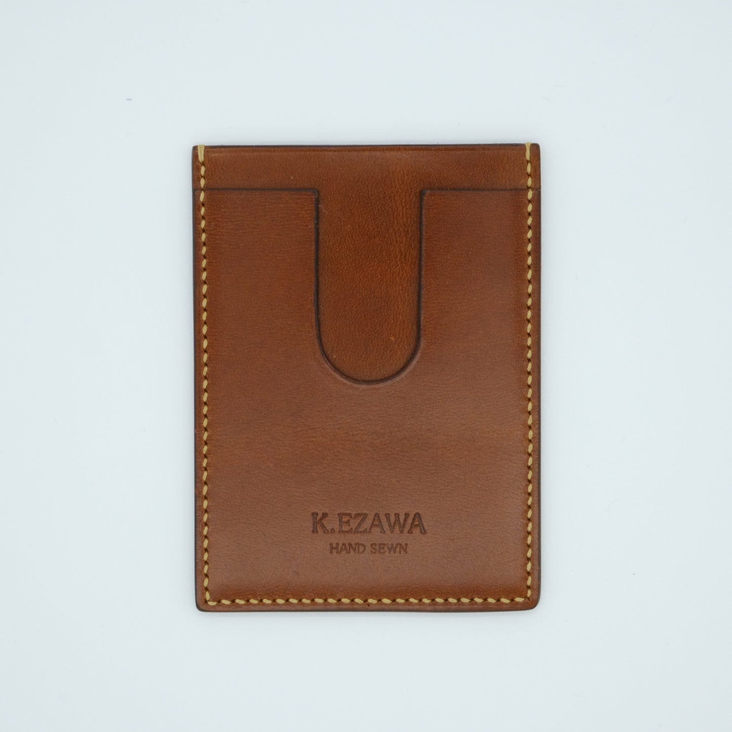 K.EZAWA 牛革パスケース