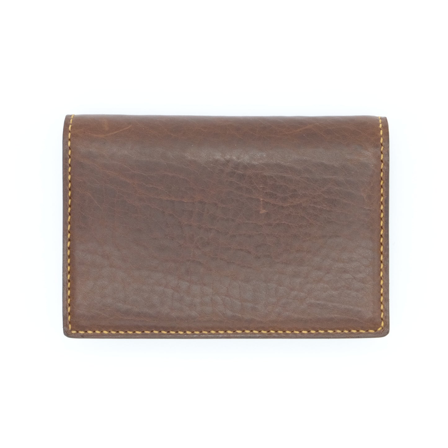 K.EZAWA 牛革カードケース イタリア植物タンニンなめし