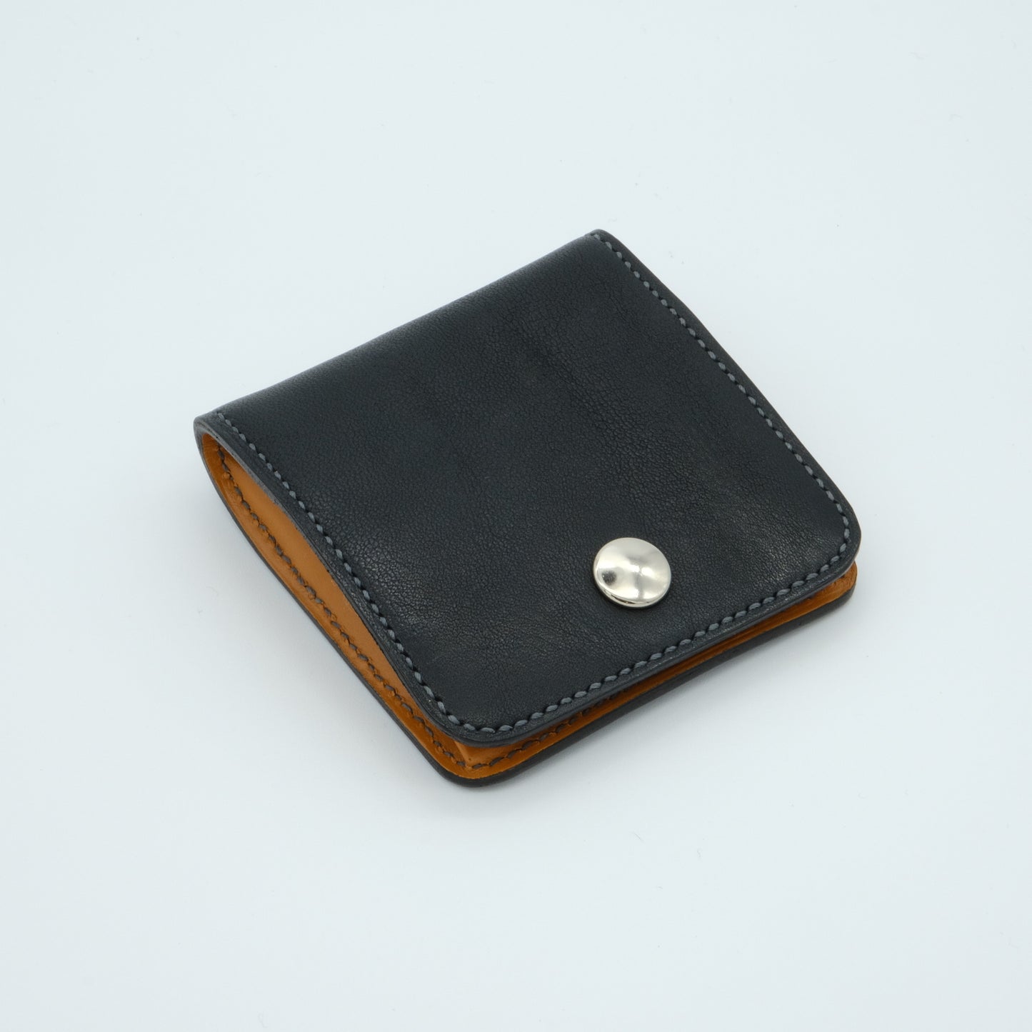 K.EZAWA 牛革ボックス型コインケース