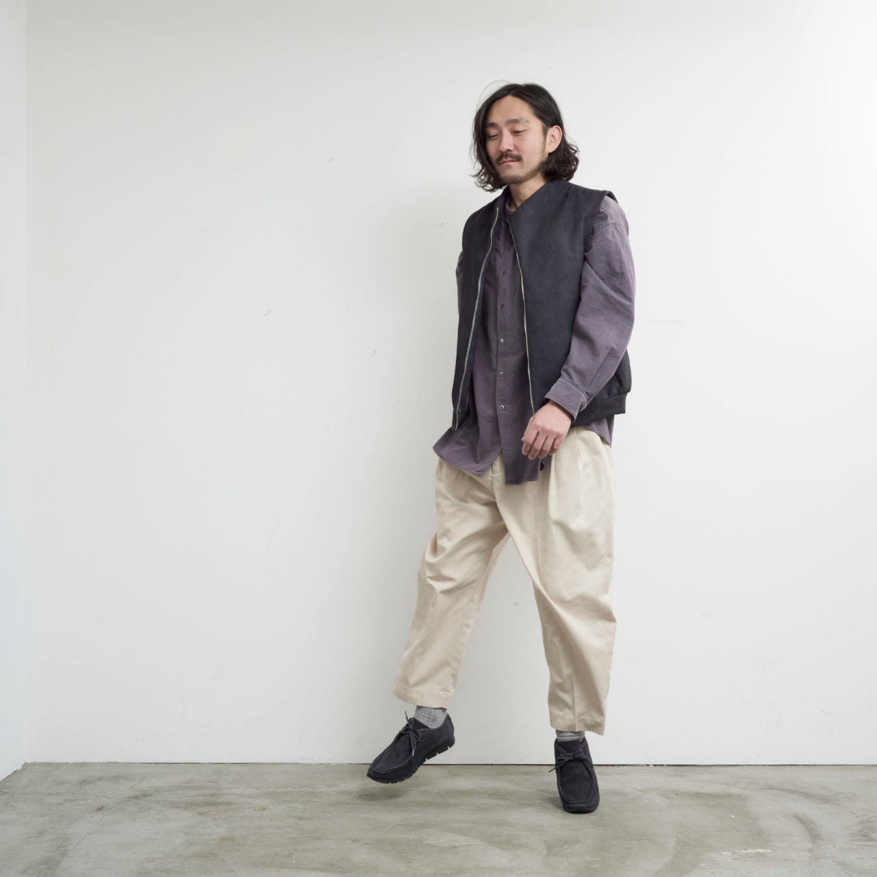 ENISICA ジレシカ ベスト ジビエ鹿革 レザーベスト【数量限定！】