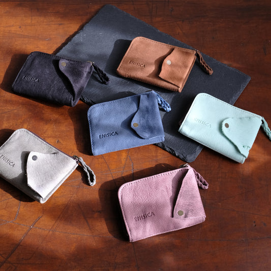 ENISICA 鹿革ミニ財布 キーケース マルチユースウォレット【ご予約・納期最長3ヶ月】