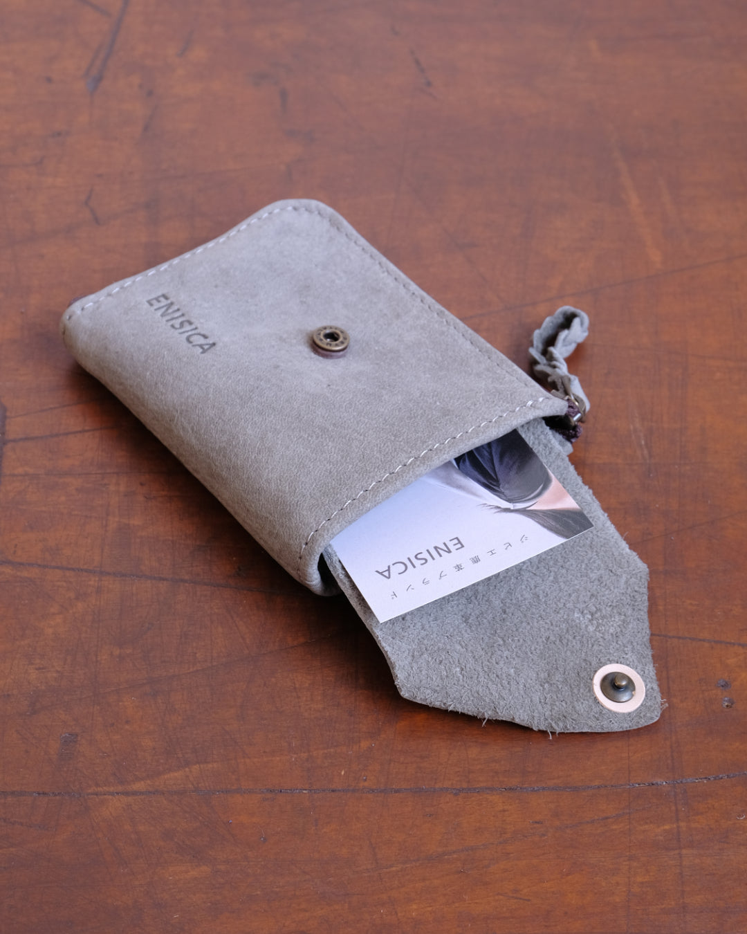 ENISICA 鹿革ミニ財布 キーケース マルチユースウォレット【ご予約・納期最長3ヶ月】