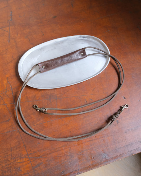 ENISICA ショルダーパラコードベルト（牛革肩パッド付き）