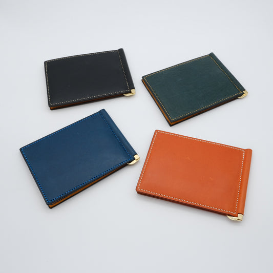 K.EZAWA 牛革マネークリップ