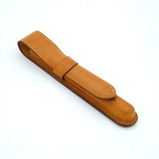 K.EZAWA 牛革1本ペンケース